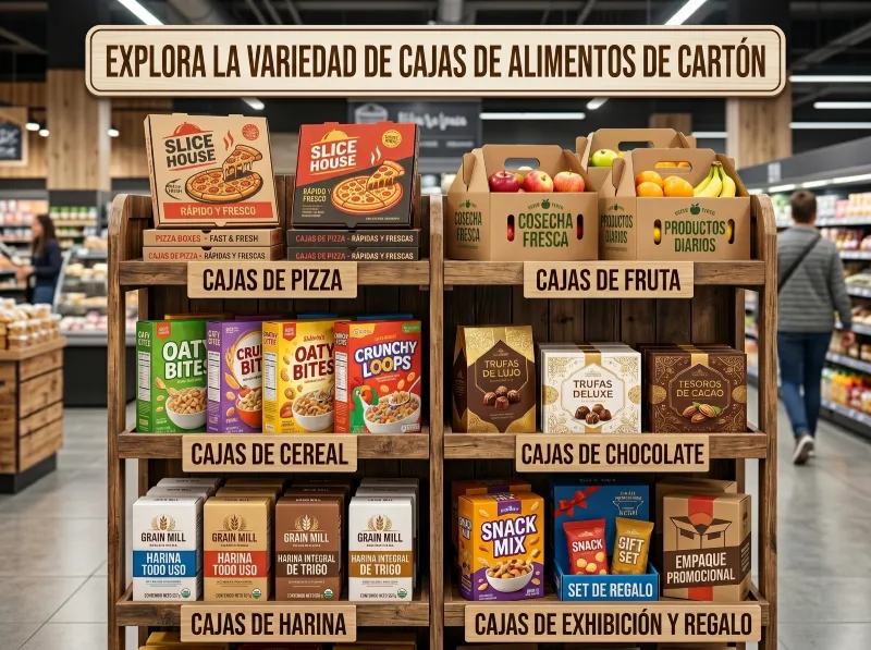 Normativas oficiales en tus cajas para alimentos